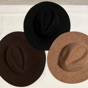 Jcrew - Set of 2 wool felt hats